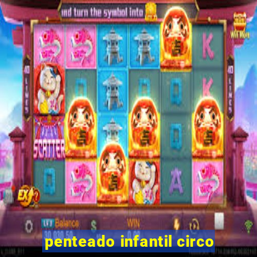 penteado infantil circo