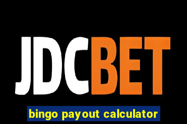 bingo payout calculator