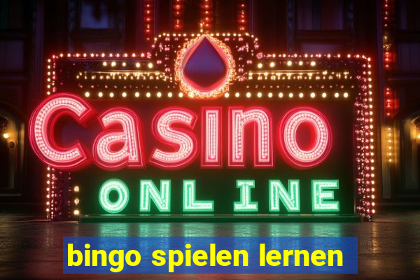 bingo spielen lernen