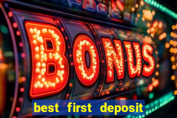 best first deposit bingo bonus