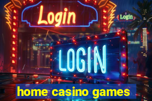 home casino games