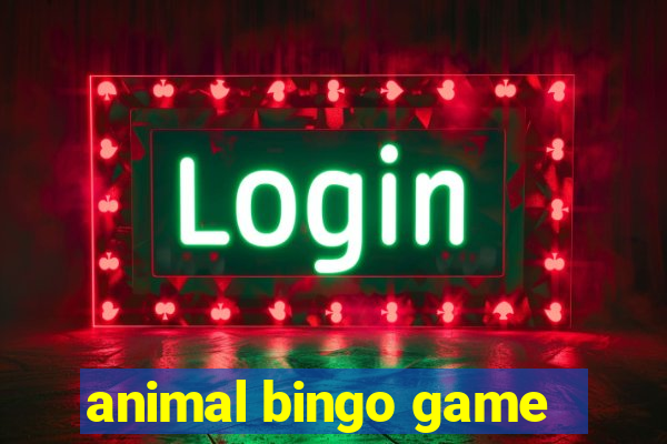 animal bingo game