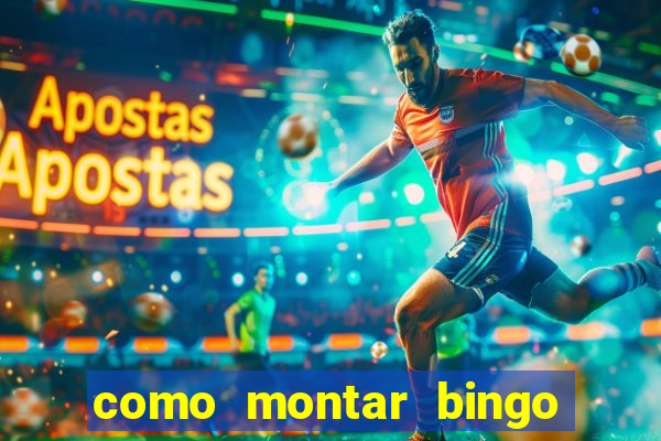 como montar bingo brinquedos toia