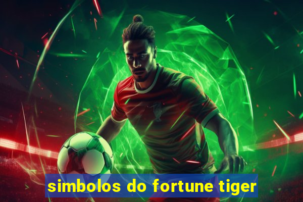 simbolos do fortune tiger