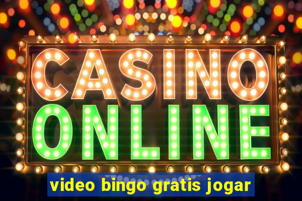 video bingo gratis jogar