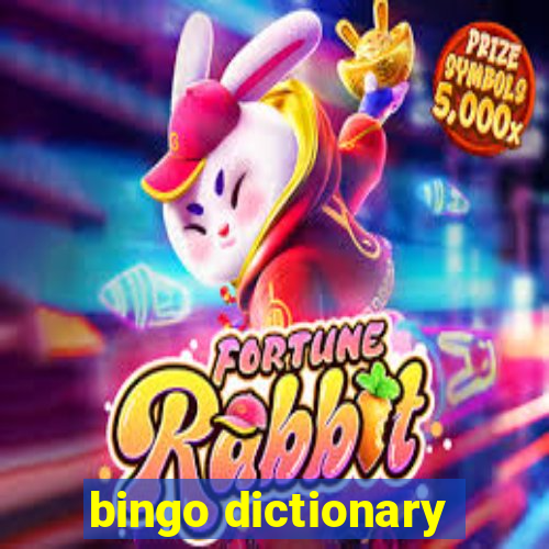 bingo dictionary