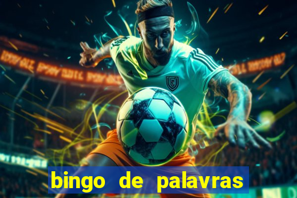 bingo de palavras para imprimir colorido