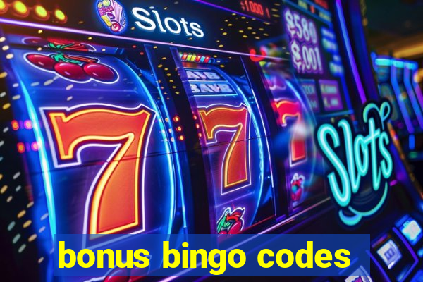 bonus bingo codes