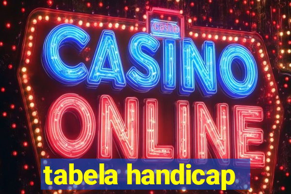 tabela handicap