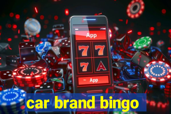 car brand bingo