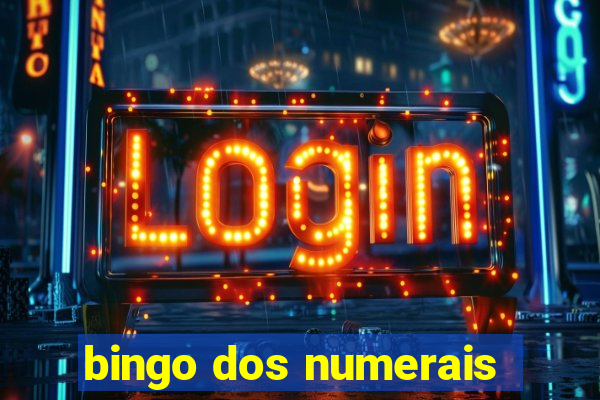 bingo dos numerais