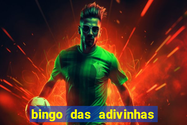 bingo das adivinhas para imprimir