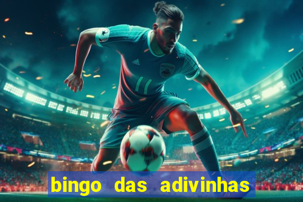 bingo das adivinhas para imprimir