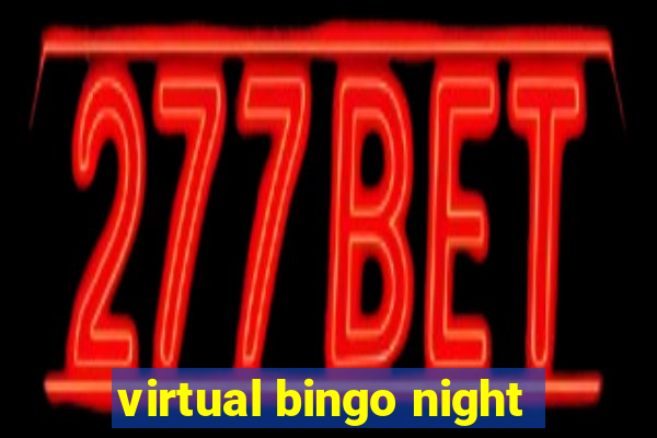 virtual bingo night