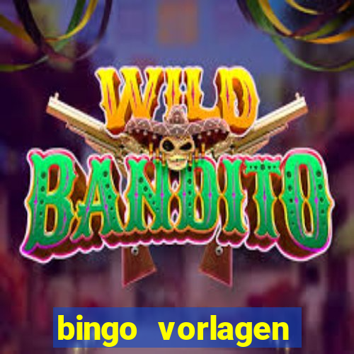 bingo vorlagen kostenlos erstellen