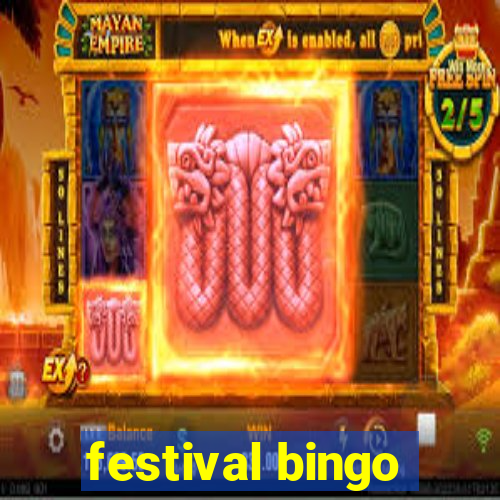 festival bingo