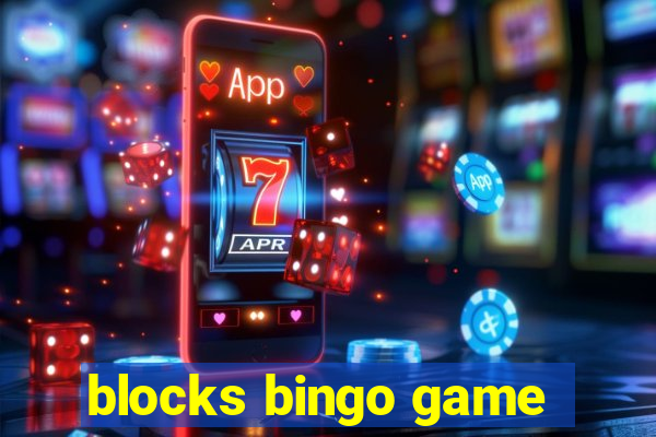 blocks bingo game