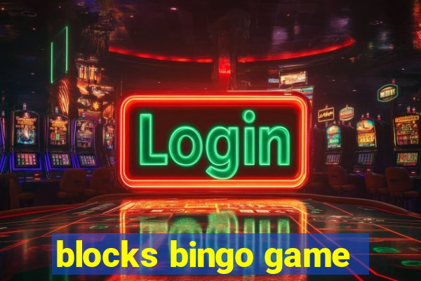 blocks bingo game