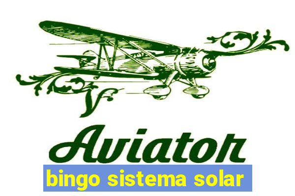 bingo sistema solar