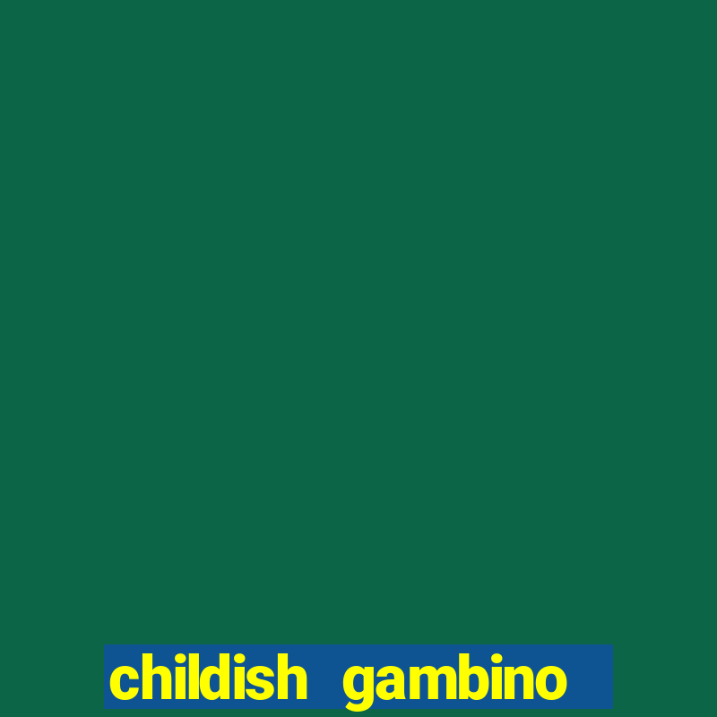 childish gambino awaken my love album