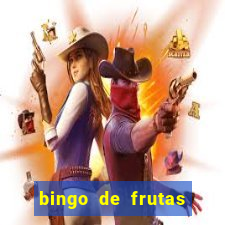 bingo de frutas para imprimir pdf