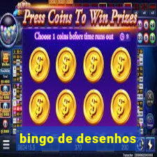 bingo de desenhos