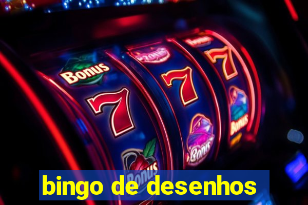 bingo de desenhos