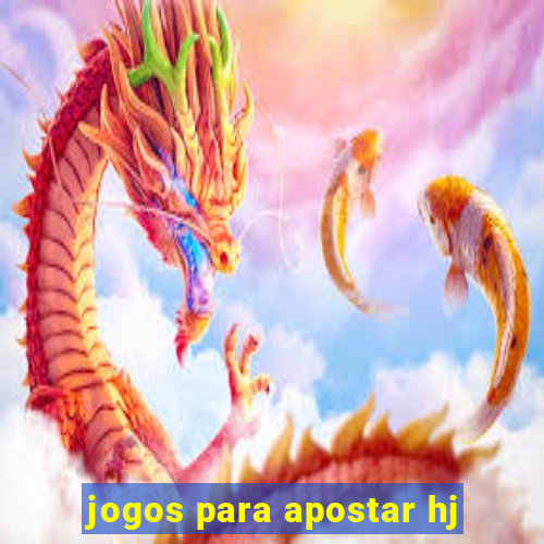 jogos para apostar hj