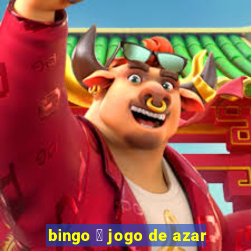 bingo 茅 jogo de azar