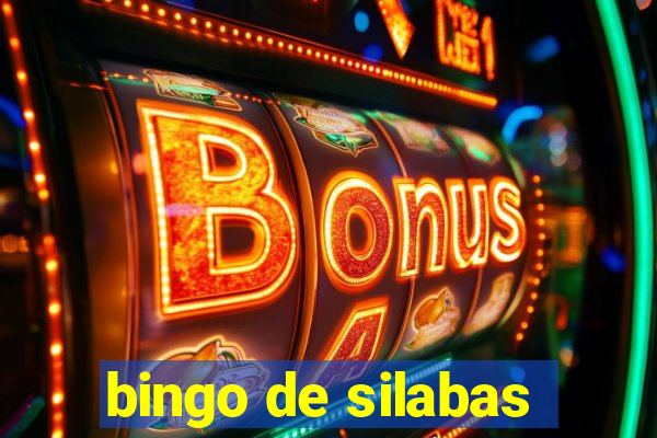 bingo de silabas