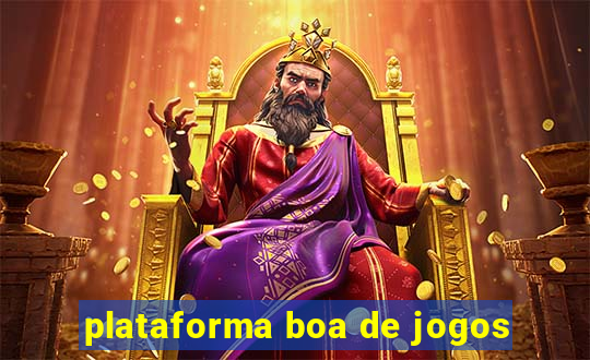 plataforma boa de jogos