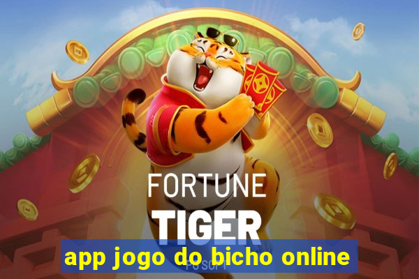 app jogo do bicho online