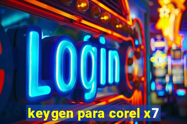 keygen para corel x7