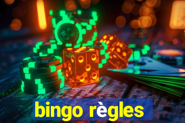 bingo règles