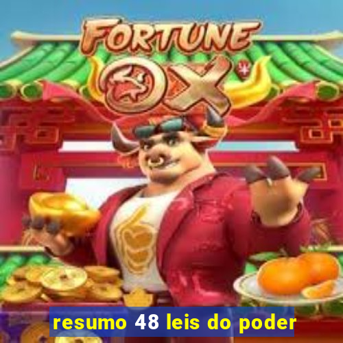 resumo 48 leis do poder