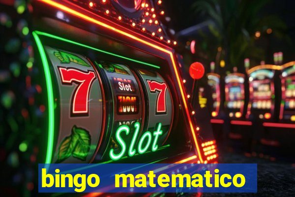 bingo matematico para ensino medio