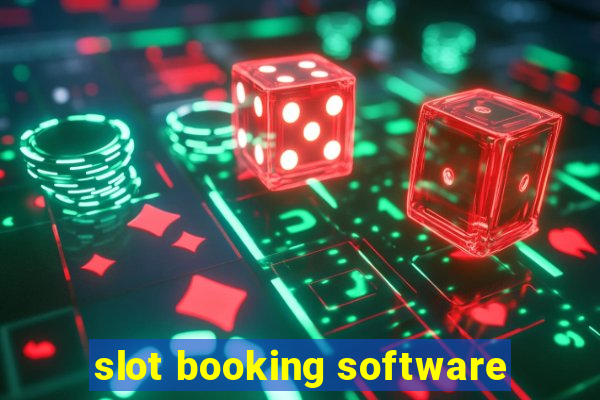 slot booking software