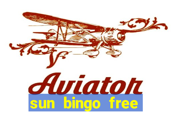 sun bingo free spins code