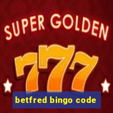 betfred bingo code