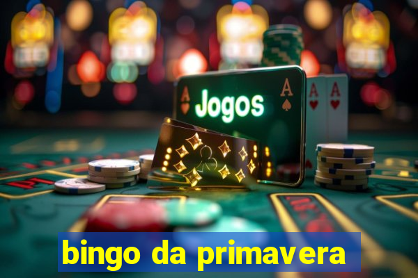 bingo da primavera