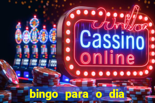 bingo para o dia da mulher