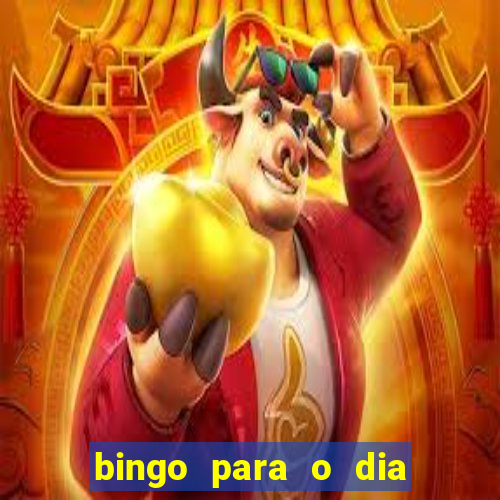 bingo para o dia da mulher