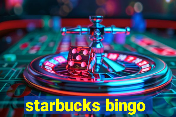 starbucks bingo