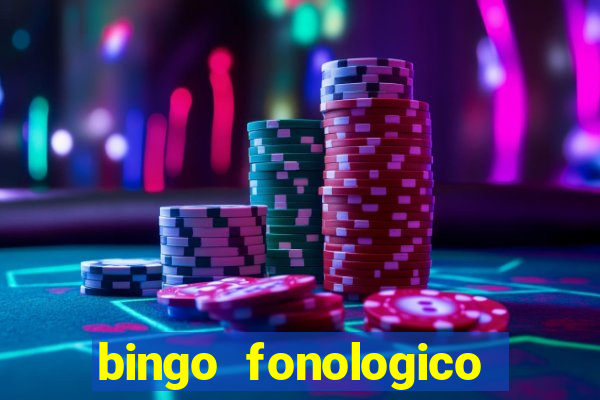 bingo fonologico para imprimir