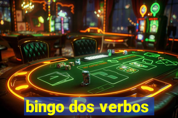 bingo dos verbos