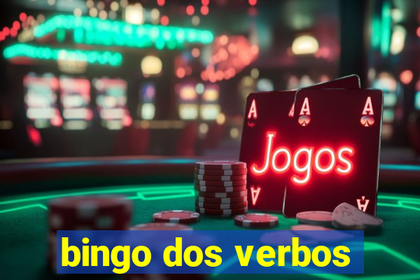 bingo dos verbos