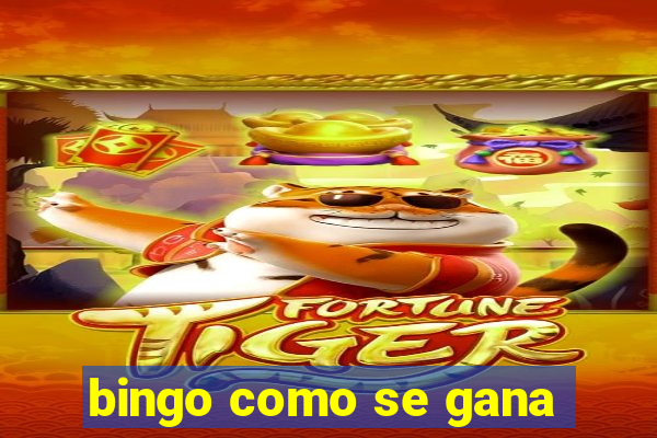 bingo como se gana