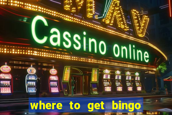 where to get bingo set in singapore