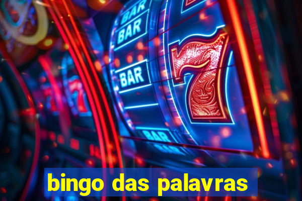 bingo das palavras