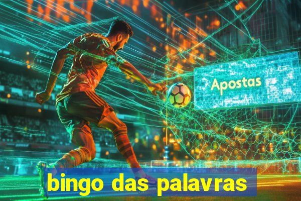 bingo das palavras